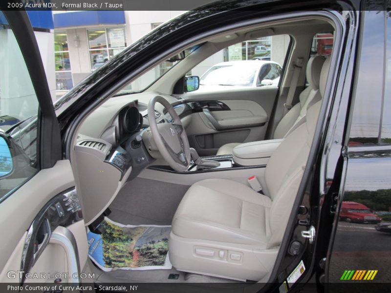 Formal Black / Taupe 2009 Acura MDX