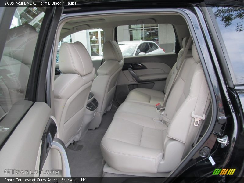 Formal Black / Taupe 2009 Acura MDX