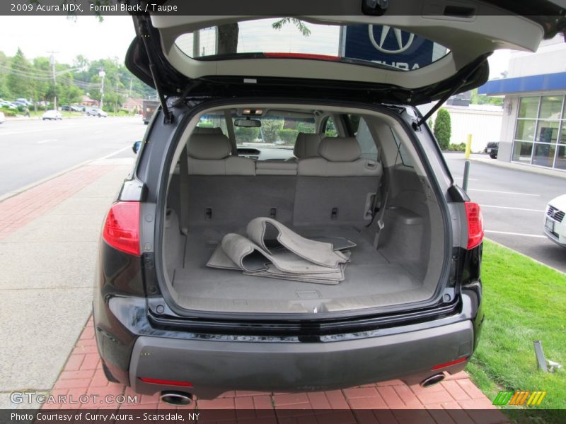Formal Black / Taupe 2009 Acura MDX