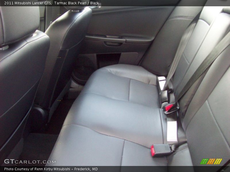 Tarmac Black Pearl / Black 2011 Mitsubishi Lancer GTS