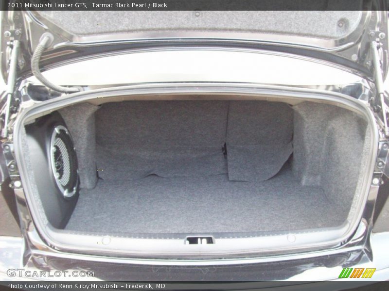Tarmac Black Pearl / Black 2011 Mitsubishi Lancer GTS