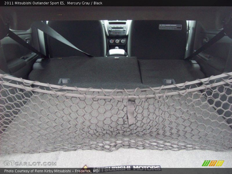 Mercury Gray / Black 2011 Mitsubishi Outlander Sport ES