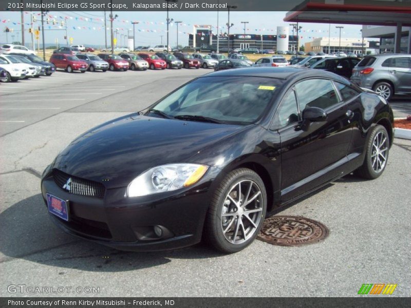 Kalapana Black / Dark Charcoal 2012 Mitsubishi Eclipse GS Sport Coupe