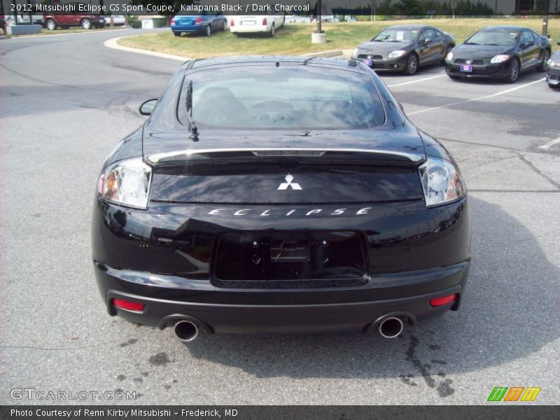 Kalapana Black / Dark Charcoal 2012 Mitsubishi Eclipse GS Sport Coupe