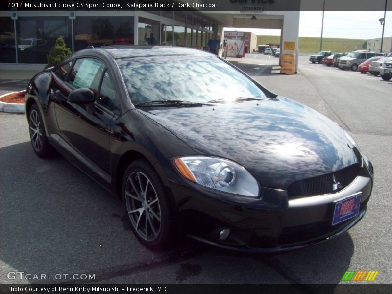 Kalapana Black / Dark Charcoal 2012 Mitsubishi Eclipse GS Sport Coupe