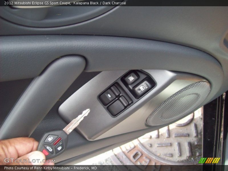 Kalapana Black / Dark Charcoal 2012 Mitsubishi Eclipse GS Sport Coupe