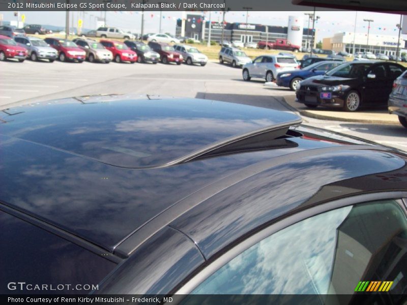 Kalapana Black / Dark Charcoal 2012 Mitsubishi Eclipse GS Sport Coupe