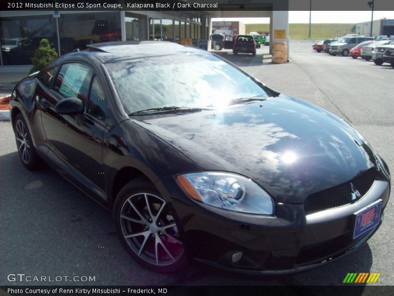 Kalapana Black / Dark Charcoal 2012 Mitsubishi Eclipse GS Sport Coupe