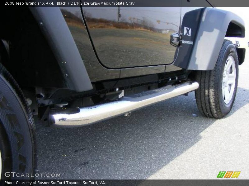 Black / Dark Slate Gray/Medium Slate Gray 2008 Jeep Wrangler X 4x4