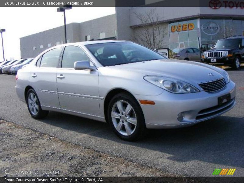 Classic Silver Metallic / Black 2006 Lexus ES 330