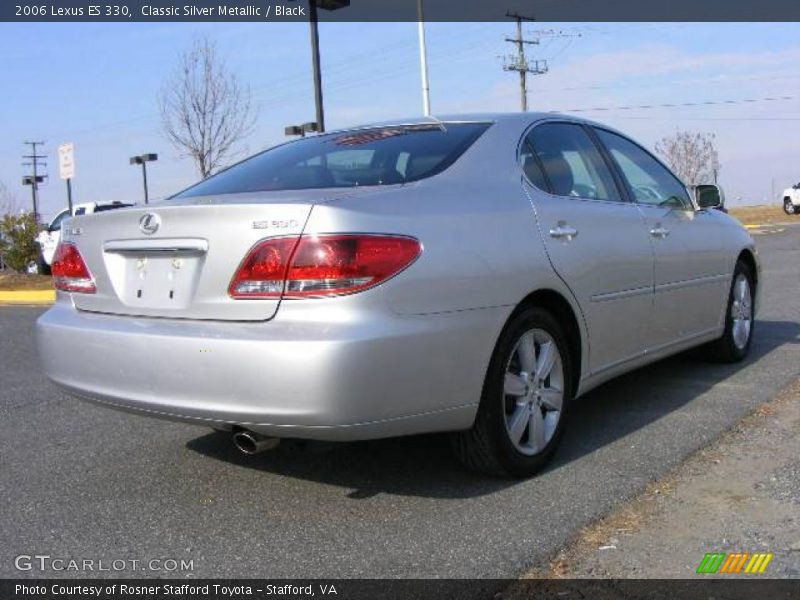 Classic Silver Metallic / Black 2006 Lexus ES 330