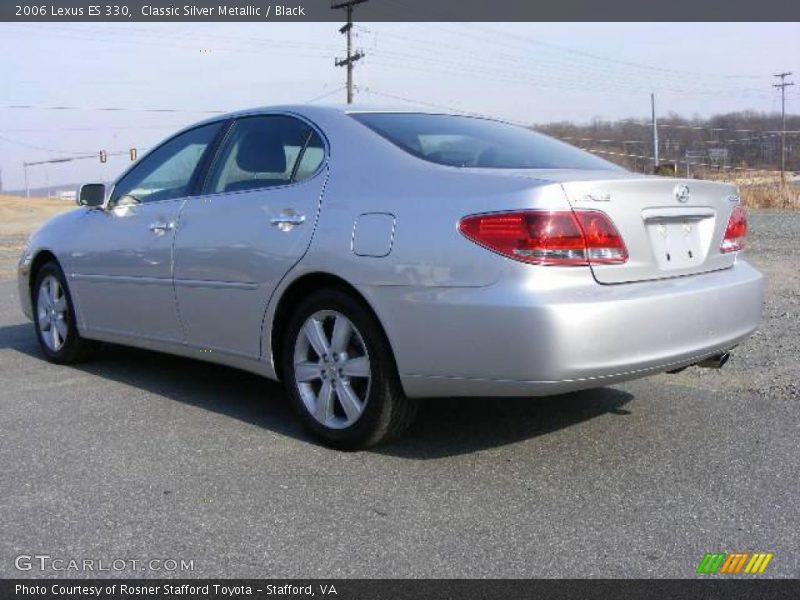 Classic Silver Metallic / Black 2006 Lexus ES 330