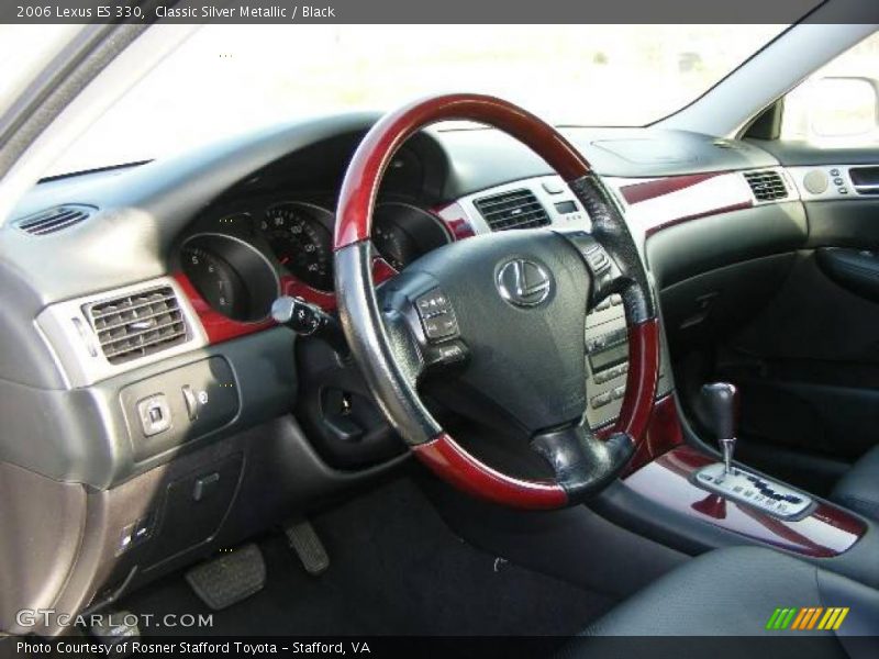 Classic Silver Metallic / Black 2006 Lexus ES 330