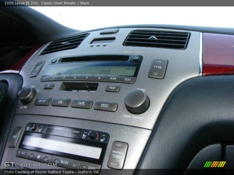 Classic Silver Metallic / Black 2006 Lexus ES 330