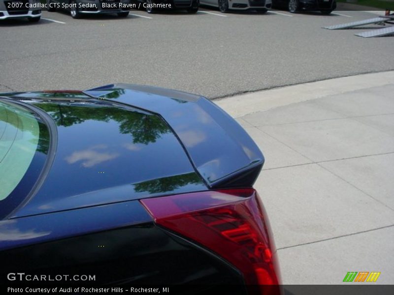Black Raven / Cashmere 2007 Cadillac CTS Sport Sedan