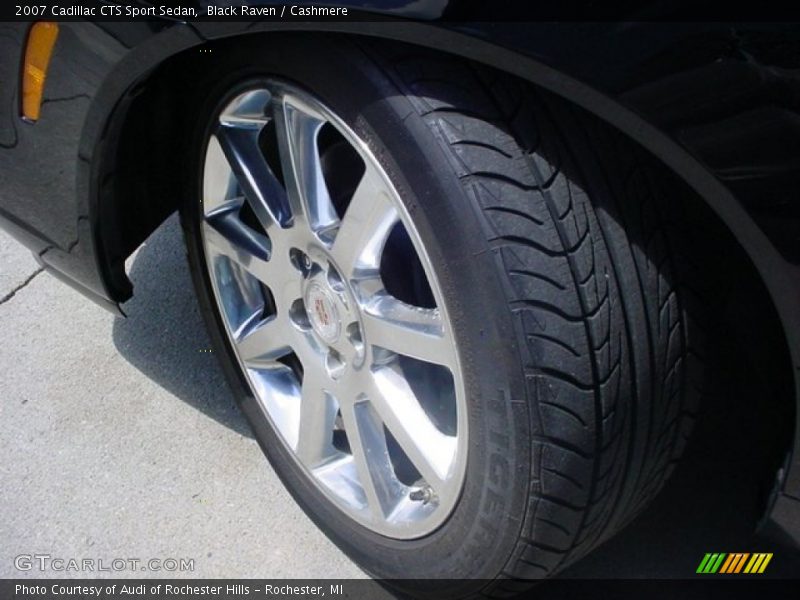 Black Raven / Cashmere 2007 Cadillac CTS Sport Sedan
