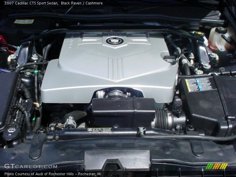 Black Raven / Cashmere 2007 Cadillac CTS Sport Sedan