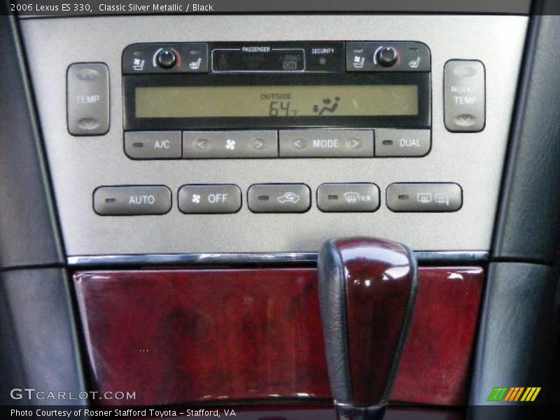 Classic Silver Metallic / Black 2006 Lexus ES 330