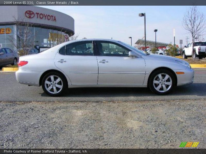 Classic Silver Metallic / Black 2006 Lexus ES 330