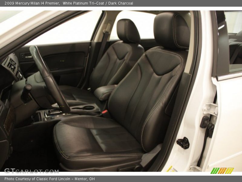  2009 Milan I4 Premier Dark Charcoal Interior