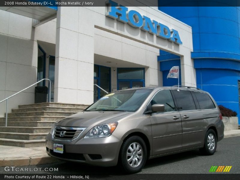 Mocha Metallic / Ivory 2008 Honda Odyssey EX-L