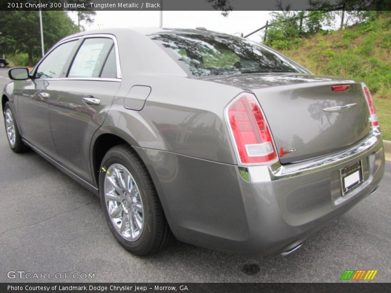 Tungsten Metallic / Black 2011 Chrysler 300 Limited