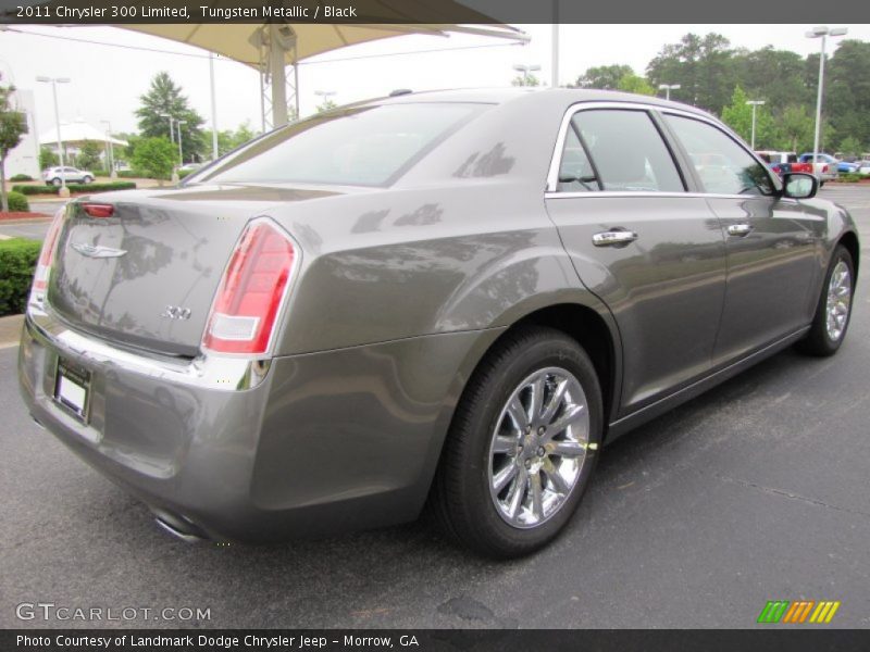 Tungsten Metallic / Black 2011 Chrysler 300 Limited
