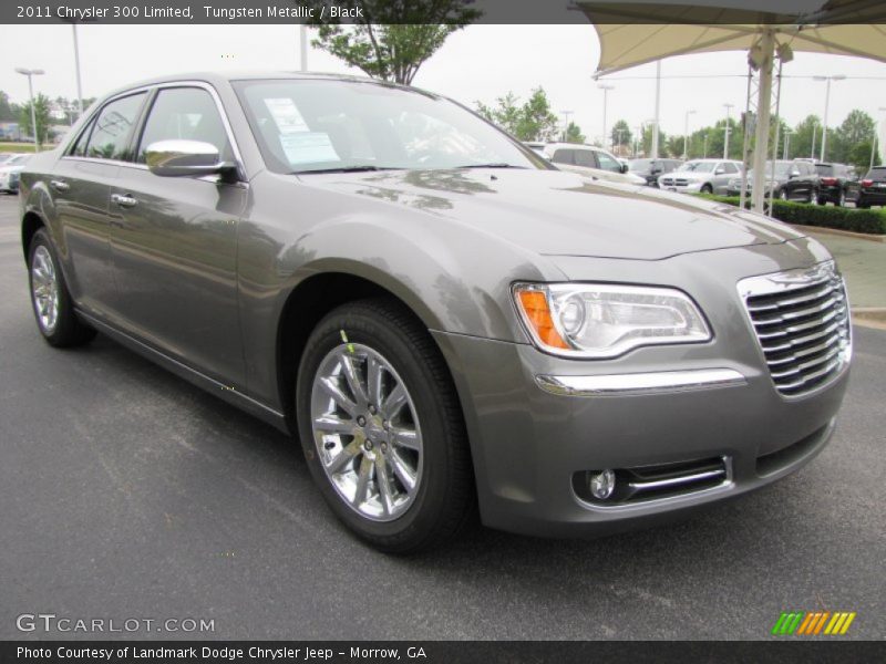 Tungsten Metallic / Black 2011 Chrysler 300 Limited