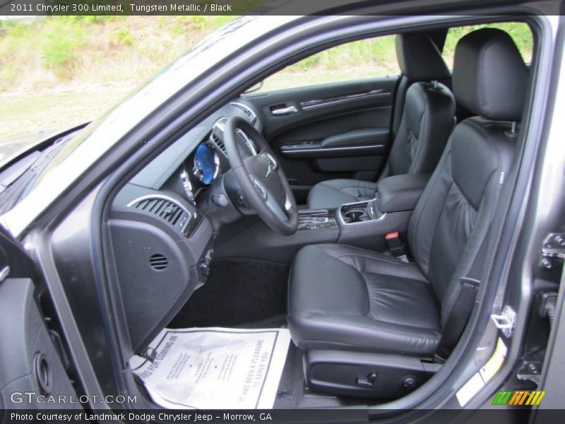 Tungsten Metallic / Black 2011 Chrysler 300 Limited