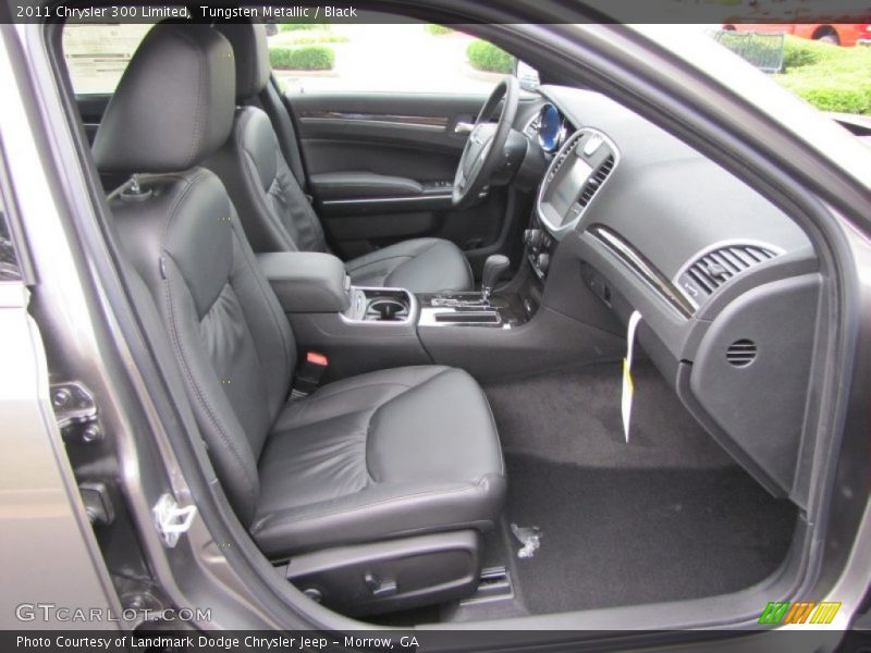 Tungsten Metallic / Black 2011 Chrysler 300 Limited