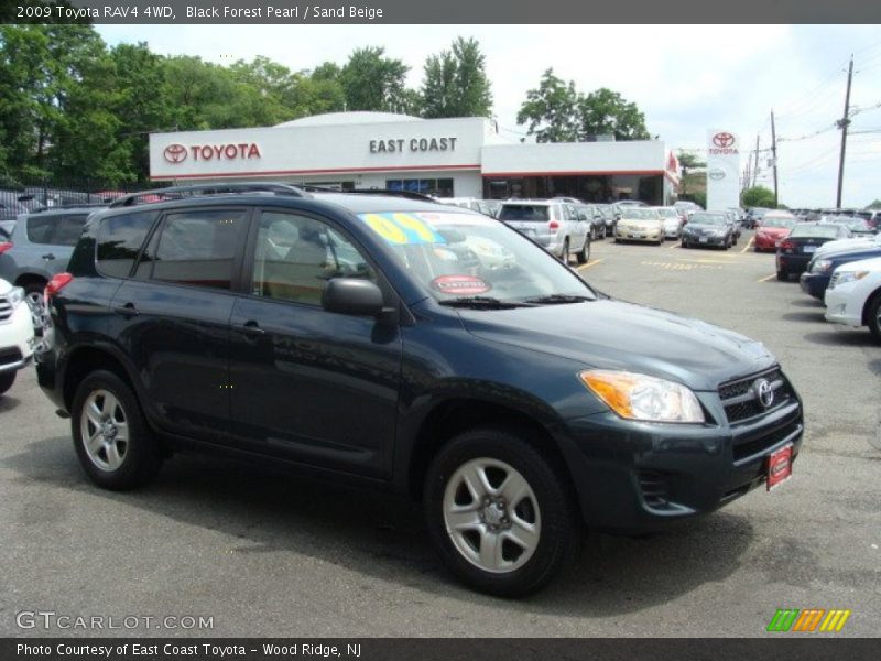 Black Forest Pearl / Sand Beige 2009 Toyota RAV4 4WD