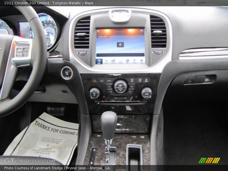 Tungsten Metallic / Black 2011 Chrysler 300 Limited