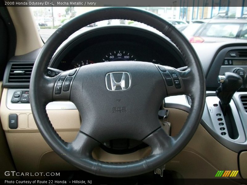 Mocha Metallic / Ivory 2008 Honda Odyssey EX-L