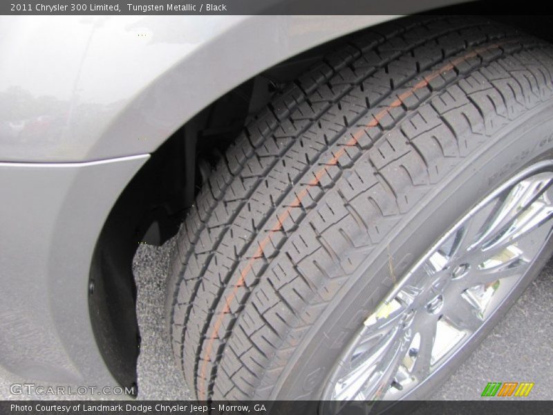 Tungsten Metallic / Black 2011 Chrysler 300 Limited