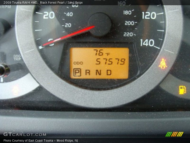 Black Forest Pearl / Sand Beige 2009 Toyota RAV4 4WD