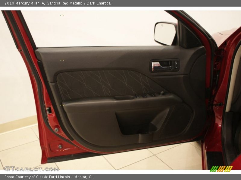 Sangria Red Metallic / Dark Charcoal 2010 Mercury Milan I4