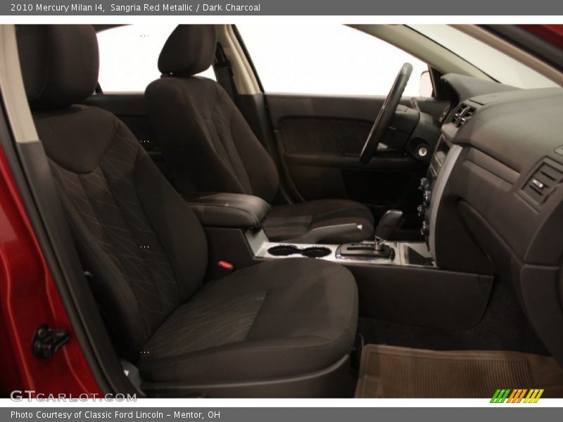 Sangria Red Metallic / Dark Charcoal 2010 Mercury Milan I4