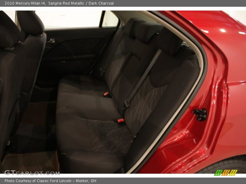 Sangria Red Metallic / Dark Charcoal 2010 Mercury Milan I4