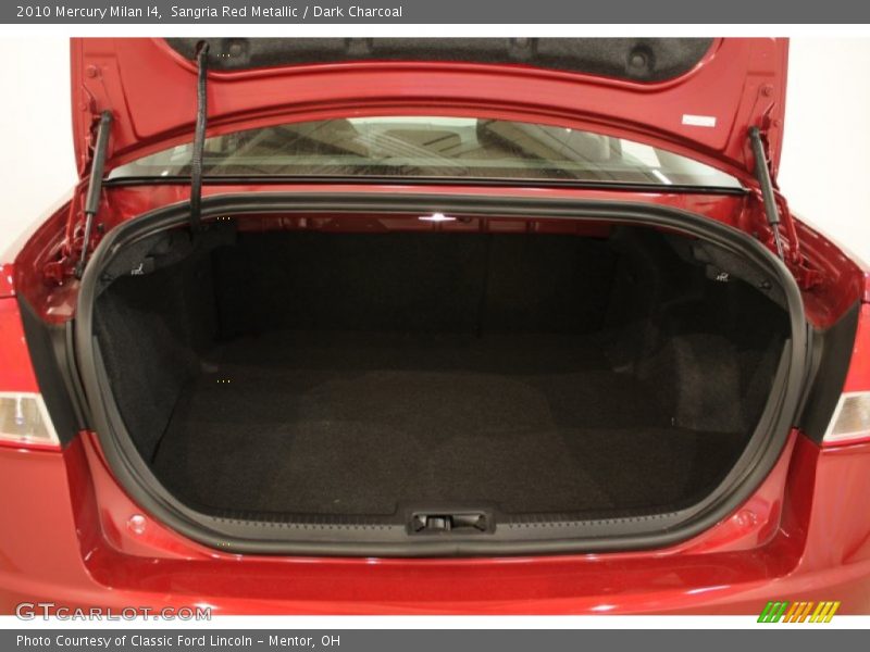 Sangria Red Metallic / Dark Charcoal 2010 Mercury Milan I4