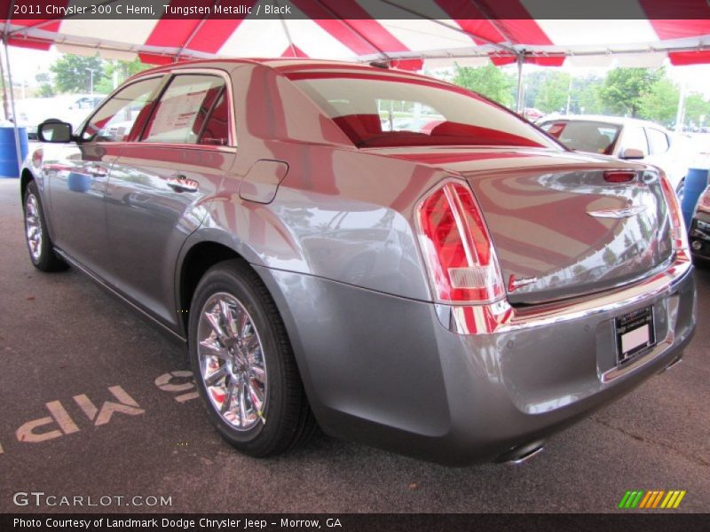 Tungsten Metallic / Black 2011 Chrysler 300 C Hemi