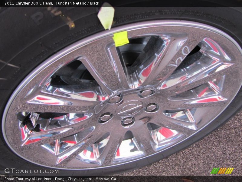 Tungsten Metallic / Black 2011 Chrysler 300 C Hemi