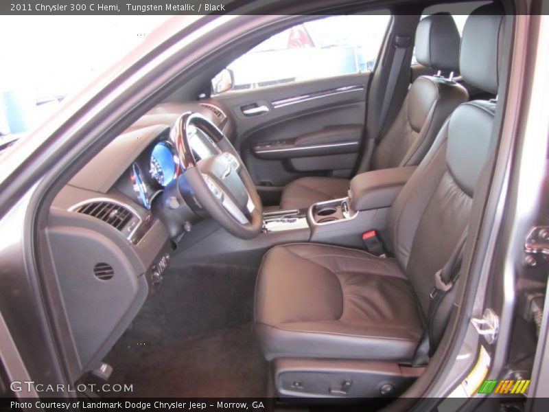 Tungsten Metallic / Black 2011 Chrysler 300 C Hemi