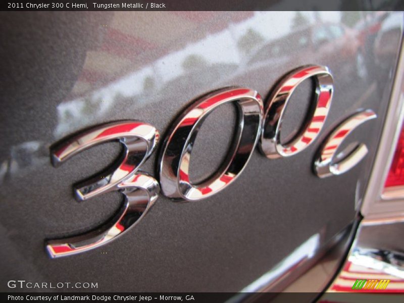Tungsten Metallic / Black 2011 Chrysler 300 C Hemi
