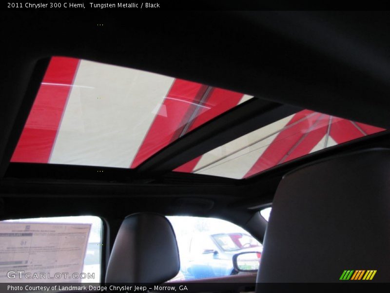 Tungsten Metallic / Black 2011 Chrysler 300 C Hemi