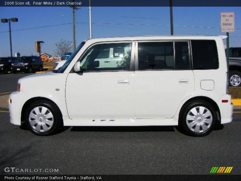 Polar White / Dark Charcoal 2006 Scion xB