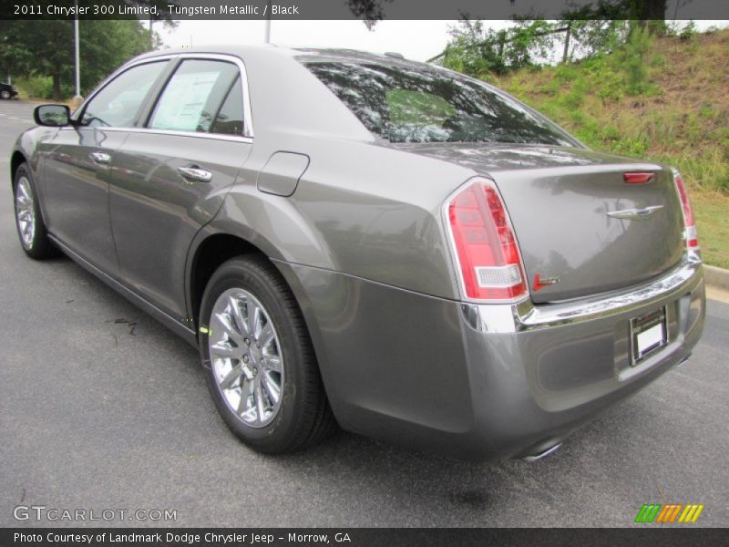 Tungsten Metallic / Black 2011 Chrysler 300 Limited