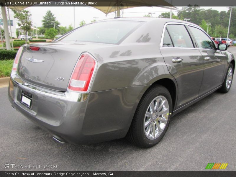 Tungsten Metallic / Black 2011 Chrysler 300 Limited