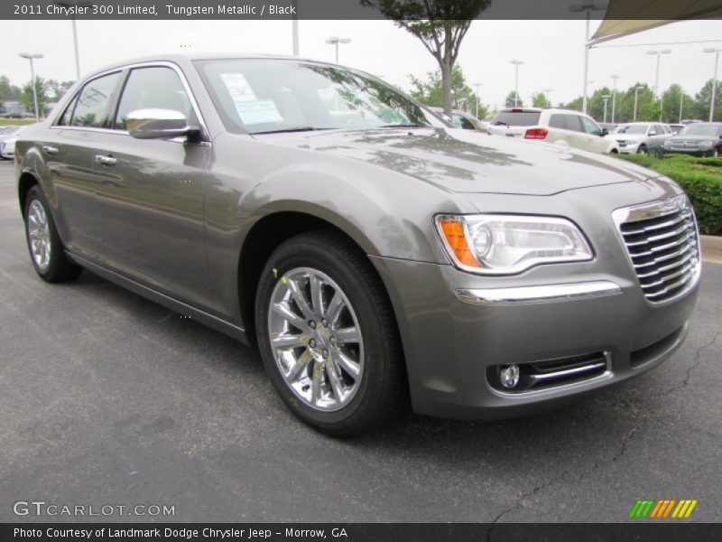 Tungsten Metallic / Black 2011 Chrysler 300 Limited