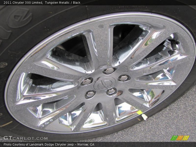 Tungsten Metallic / Black 2011 Chrysler 300 Limited