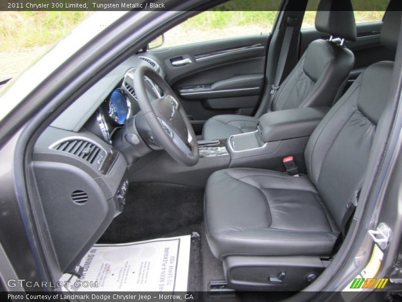 Tungsten Metallic / Black 2011 Chrysler 300 Limited